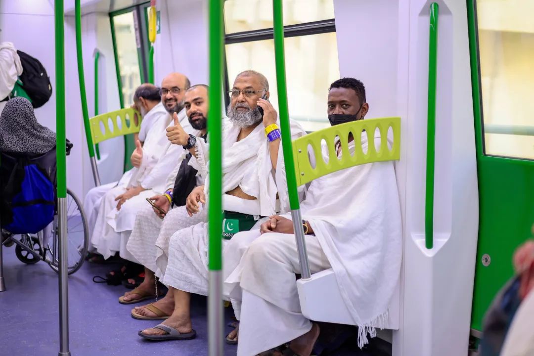 The 2024 Hajj operation of the Mecca Light Rail in Saudi Arabia, undertaken by China Railway Constru(图2)